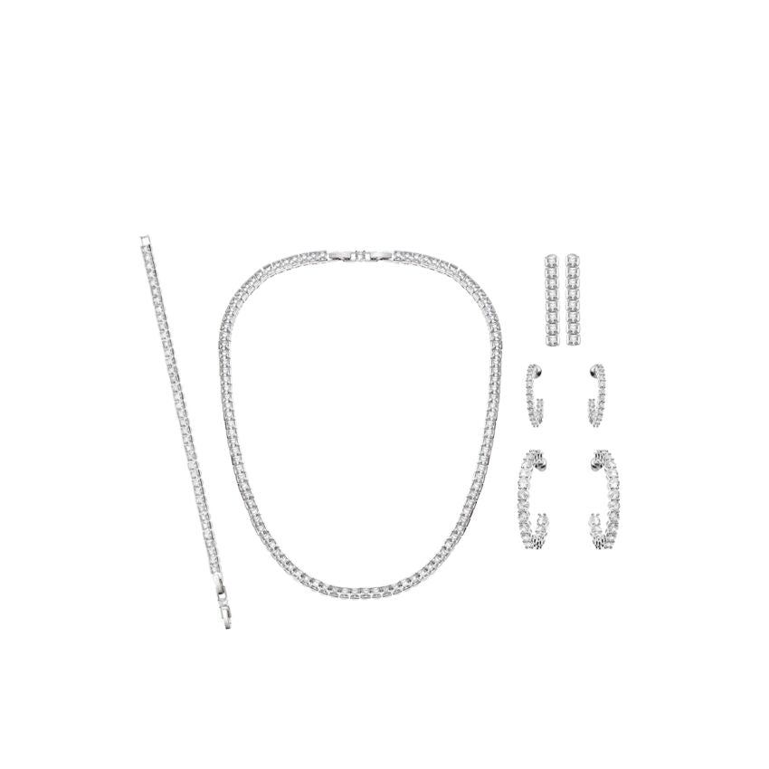 501164O-2 - Orecchini rodiati con cubic zirconia