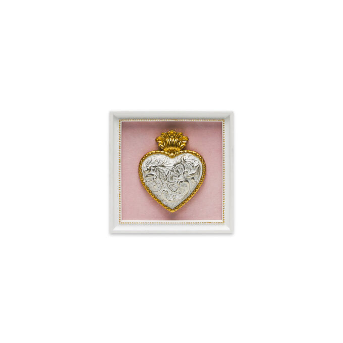 CORNICE QUAD.ROSA D18823