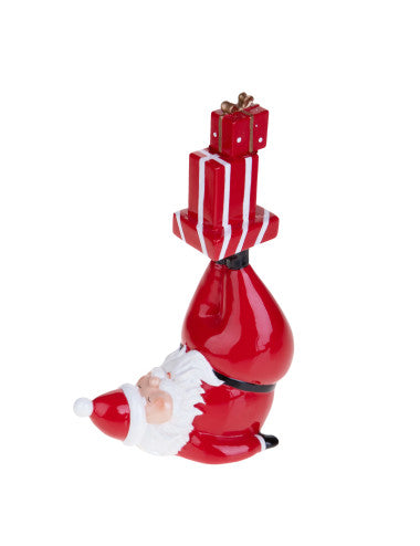 BABBO NATALE EQUILIBRISTA RESINA (8029722801797)