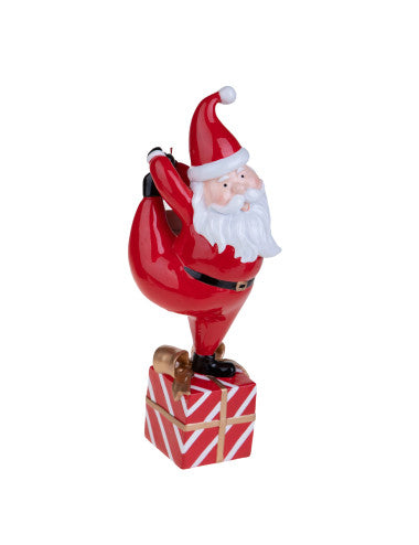 BABBO NATALE GINNASTA RESINA (8029722801810)
