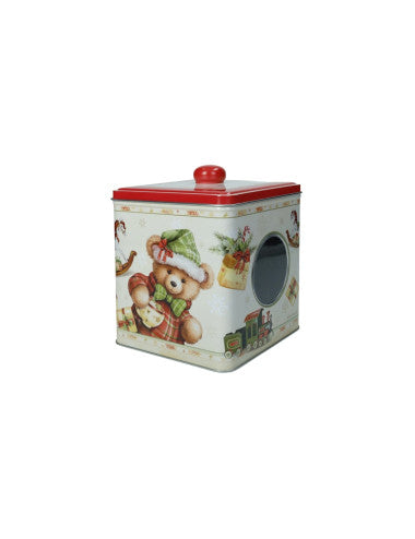 BARATTOLO CON OBLO COCCOLE METAL (8029722801223)