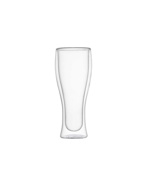 BICCHIERE BIRRA DOUBLE WALL SET 2 PZ VETRO