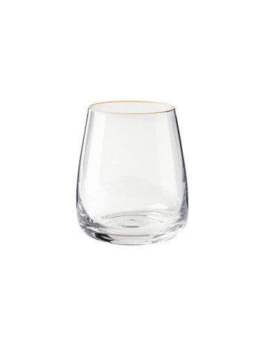 BICCHIERE GOLD VETRO (8029722512754)