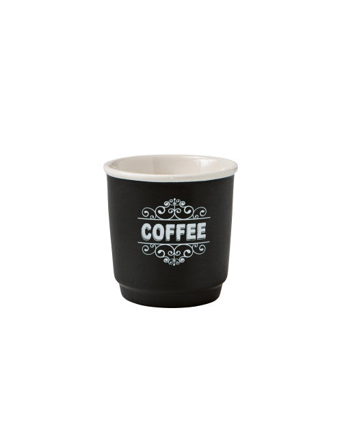 BICCHIERINO CAFFE COLORI E DECORI AS NEW BONE CHINA DIS12 PZ