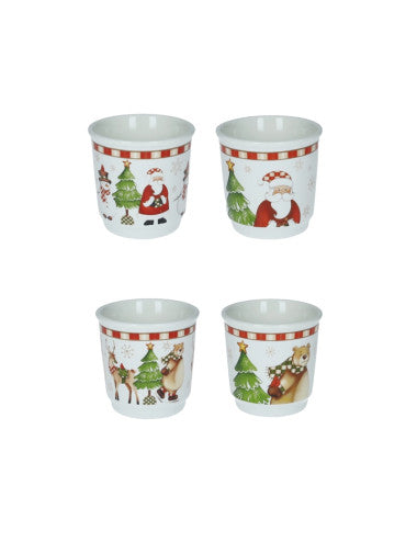 BICCHIERINO RACCONTI SET 4 PZ NEW BONE CHINA (8029722847801)
