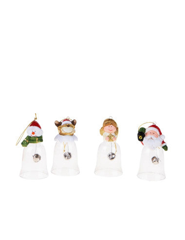 CAMPANELLINA 4 SOGG ASS VETRO/RESINA DISP 12 PZ (8029722801575)