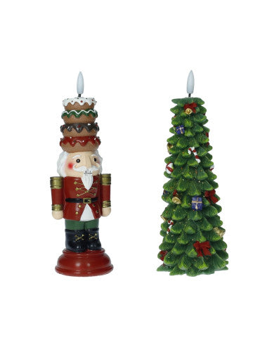 CANDELA LED FESTIVITY DISPLAY PARAFFINA 8 PZ (8029722811260)