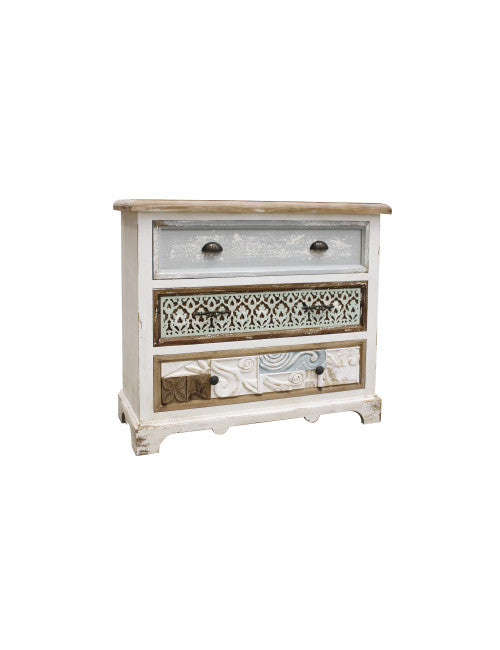 CASSETTIERA MULTIDECOR 3 CASSETTI MDF