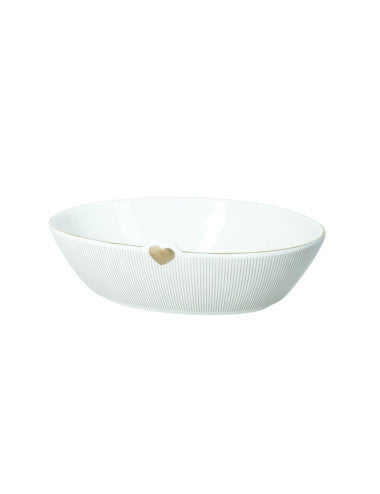 CIOTOLA AMORE MIO RIGHE NEW BONE CHINA 51667