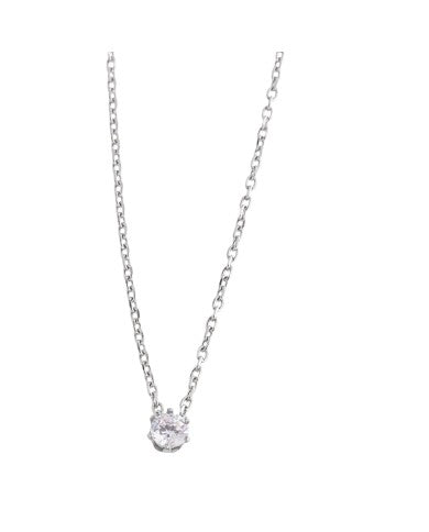 Collana con solitario