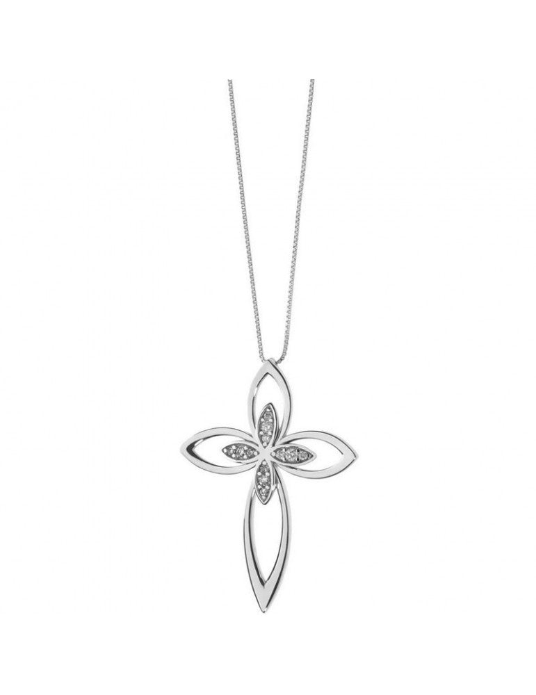 Collana Donna Gioielli Comete Fantasia di diamanti