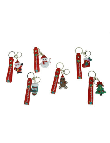 CORNICE PORTAOGGETTI PVC C/PORTACHIAVI CHRISTMAS SILICONE DISPLAY 18 PZ (8029722840000)