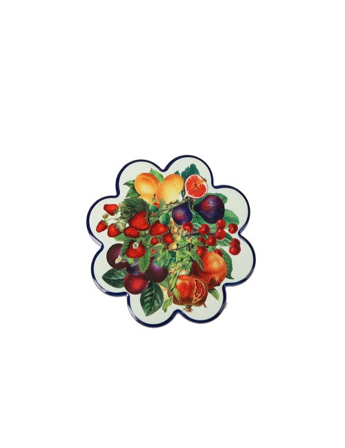 DECORATION LE PRIMIZIE SET 4 PZ CERAMICA/SUGHERO