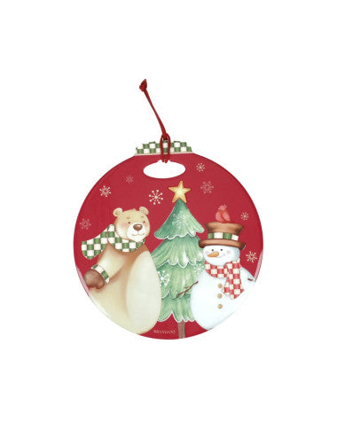 DECORATION RACCONTI SFERA ROSSO CERAMICA/SUGHERO (8029722847856)