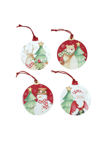 DECORATION RACCONTI SFERA SET 4 PZ CERAM/SUGHERO (8029722847849)