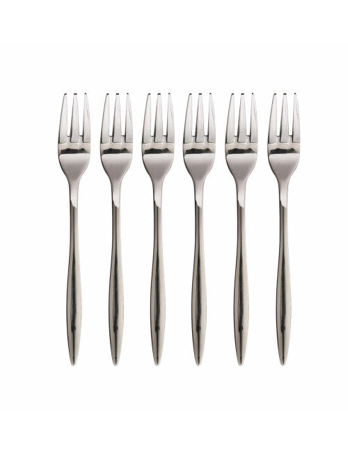 FORCHETTINA DESSERT STRETCH SET 6 PZ INOX