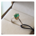 Anello in Oro 18kt con Smeraldo | Giovanni Pace Jewels