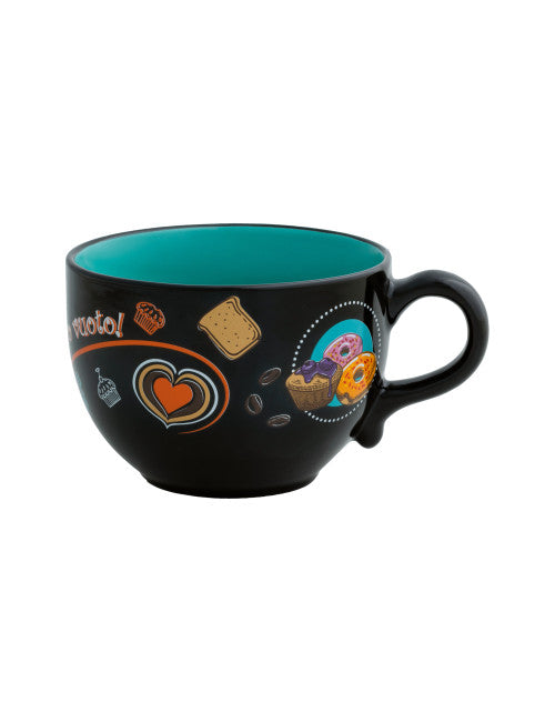 JUMBO TAZZA FELICITA STONEWARE