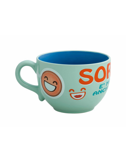 JUMBO TAZZA SORRISO STONEWARE