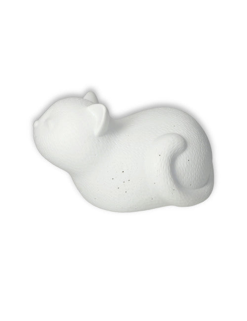 LAMPADA GATTO PORCELLANA