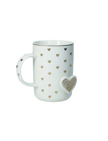MUG AMORE MIO CUORI NEW BONE CHINA 51664