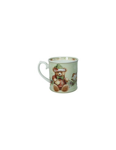 MUG COCCOLE VERDE NEW BONE CHINA (8029722801087)