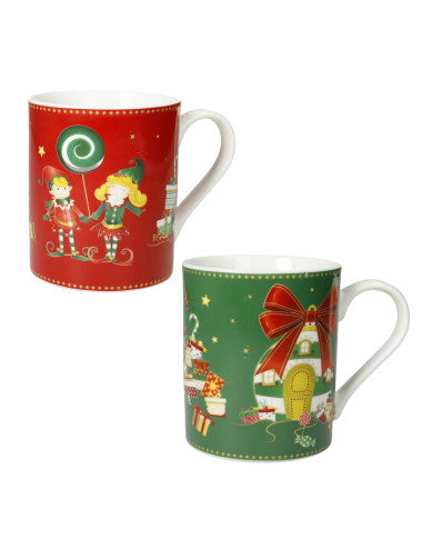 MUG ELFOMAGIA SET 2 PZ NEW BONE CHINA (8029722845432)