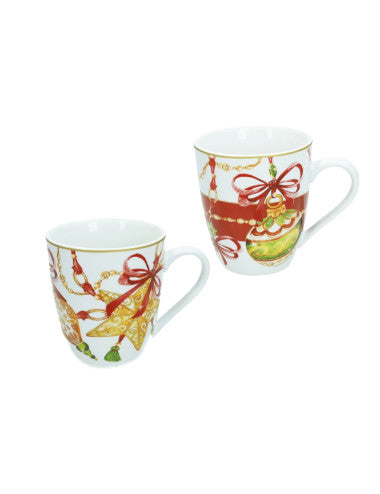 MUG GIOCO DI LUCI SET 2 PZ NEW BONE CHINA (8029722896953)