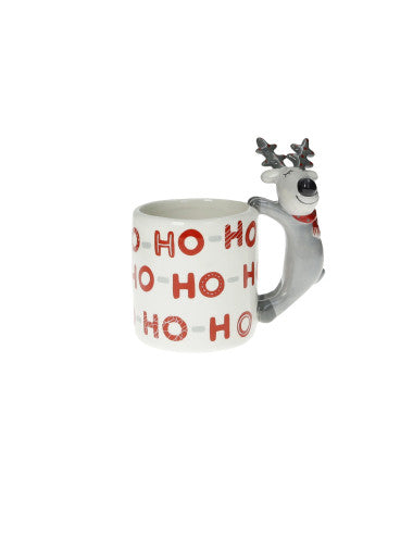 MUG HO-HO-HO RENNA GRIGIA DOLOMITE (8029722898933)