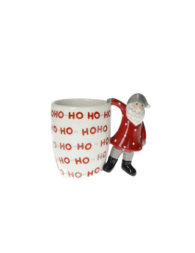 MUG HO-HO-HO SANTA CLAUS DOLOMITE (8029722898919)