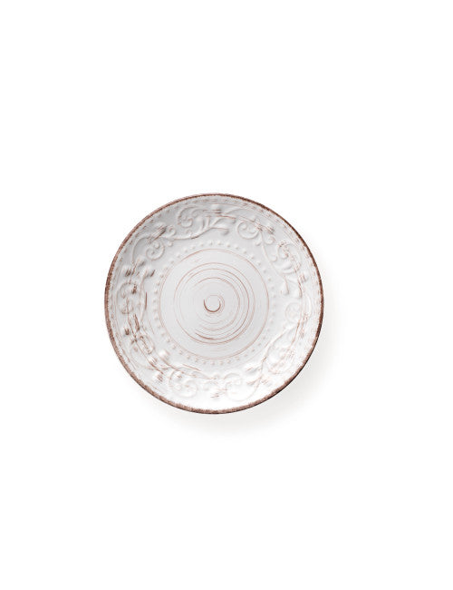 PIATTINO SERENDIPITY BIANCO STONEWARE