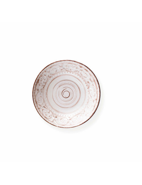 PIATTO FONDO SERENDIPITY BIANCO STONEWARE