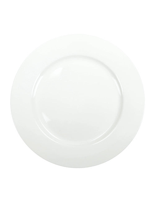 PIATTO PIANO TOTAL WHITE BIANCO NEW BONE CHINA