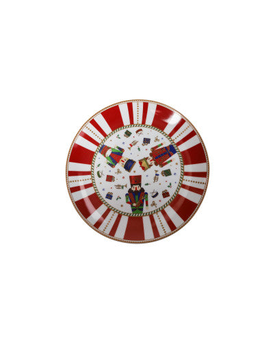 PIATTO PORTATA LO SCHIACCIANOCI PORCELLANA (interno bianco) (8029722841717)