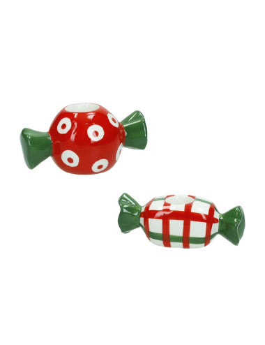 PORTACANDELA CARAMELLA SET 2 PZ DOLOMITE (8029722846903)