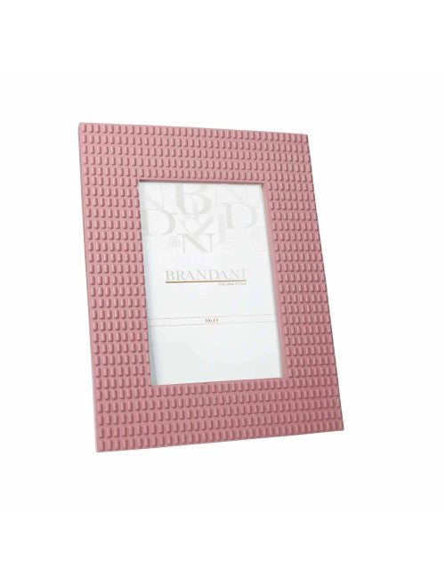 PORTAFOTO LINGOTTO PINK POLIRESINA INT. 10X15