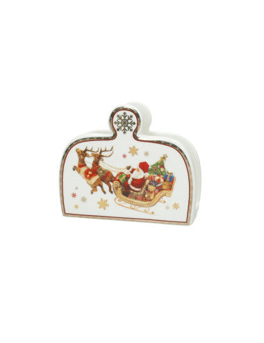 PORTATOVAGLIOLI CHRISTMAS PORCELLANA (8029722899206)