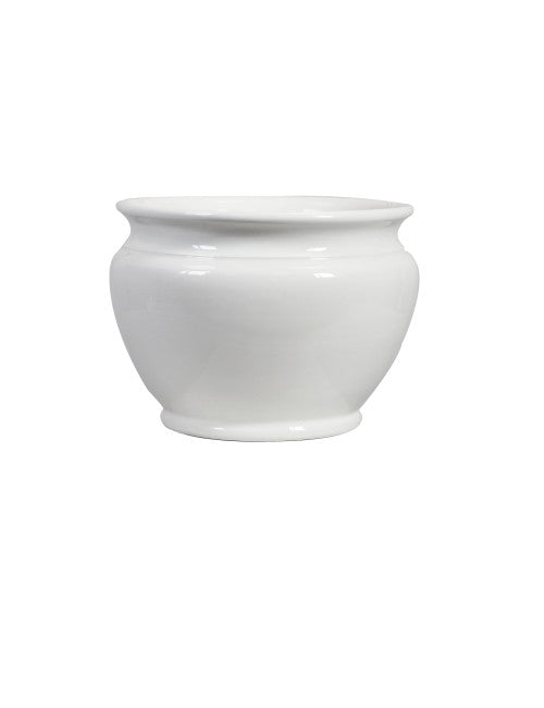 PORTAVASO BIANCO CERAMICA