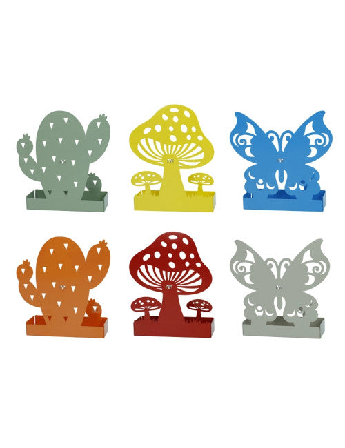 PORTAZAMPIRONE COLORI E SOGGETTI ASSORTITI DISPLAY 6 PZ METAL