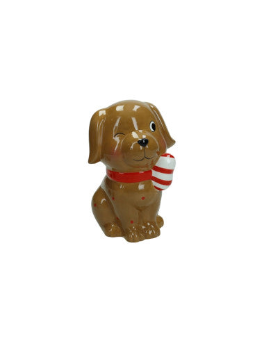 SALVADANAIO CAGNOLINO DI NATALE DOLOMITE (8029722846989)