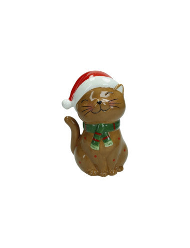 SALVADANAIO GATTINO DI NATALE DOLOMITE (8029722846972)