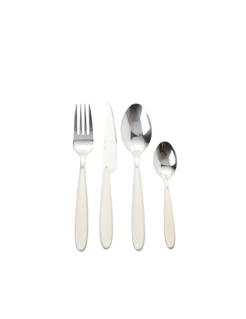 SET POSATE AVORIO 16 PZ INOX