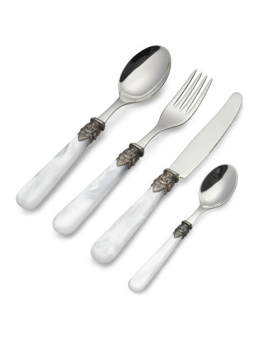 SET POSATE MADREPERLA 16 PZ INOX (8029722521954)