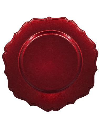 SOTTOPIATTO CHIC ROSSO SET 4 PZ PP (8029722522548)