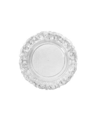 SOTTOPIATTO PREGIO TRASPARENTE SET 4 PZ PP (8029722517759)