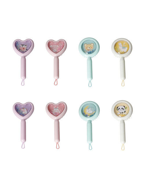 SPAZZOLA FRIENDS FORME E COLORI ASSORTITI PS/GOMMA DISPLAY 16 PZ