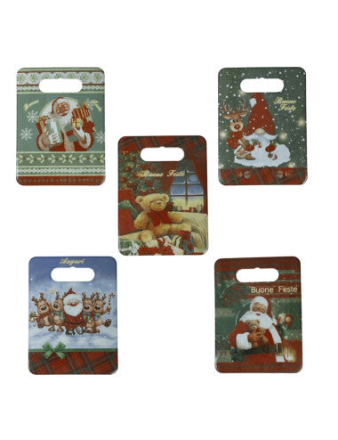 TAGLIERE CHRISTMAS PORCELLANA/EVA DISPLAY 10PZ (8029722811413)