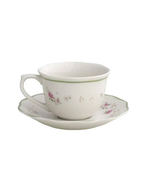TAZZA THE NONNA ROSA SET 2 PZ PORCELLANA