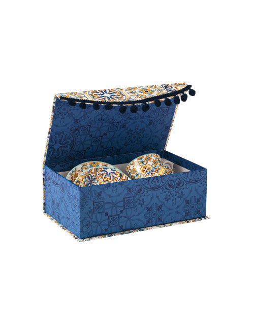 TAZZINA CAFFE MEDICEA SET 2 PZ NEW BONE CHINA