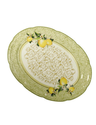 VASSOIO LIMONI NEW BONE CHINA 52761